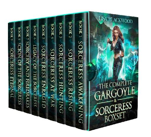 Gargoyle and Sorceress Fantasy Series 1 9 by Lisa Blackwood 