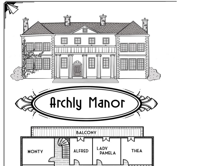 Murder at Archly Manor High Society Lady Detective Book 1 by Sara Rosett